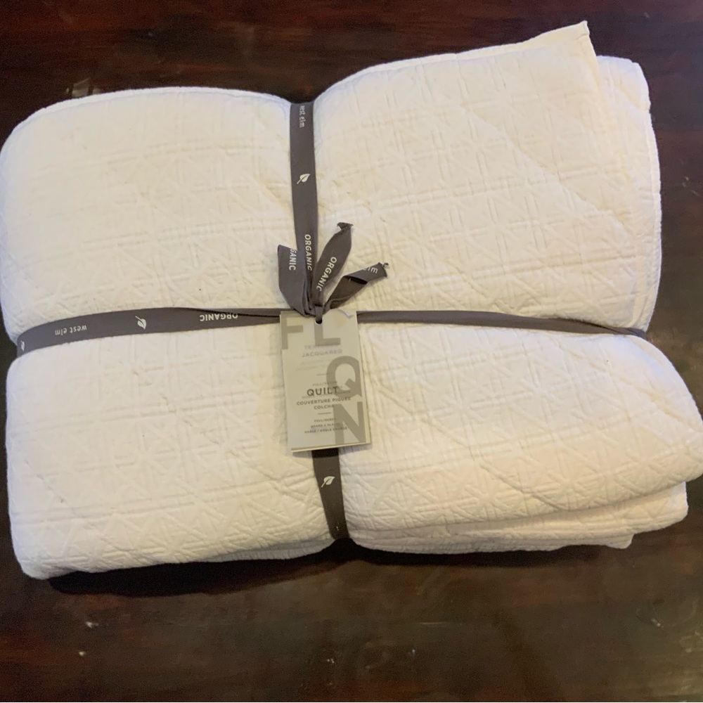 West Elm Queen sized Quilt